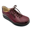 【FINNCOMFORT フィンコンフォート】2913 OTARU オタル 902874 アマローネエナメル/ボルドー天然皮革 シンプル 履きやすい 疲れにくい...