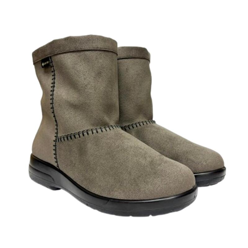 【ASAHI アサヒシューズ】TOPDRY トップドライ TDY3203 グレー ムートンブーツタイプ 3E防滑 防寒 防水 透湿 撥水 冬底 ガラス繊維 裏ボア 暖かい ゴアテックス GORETEXレディース 婦人靴 ウィンターブーツ 雨 雪 氷上 履きやすい 歩きやすい 疲れにくい 日本製