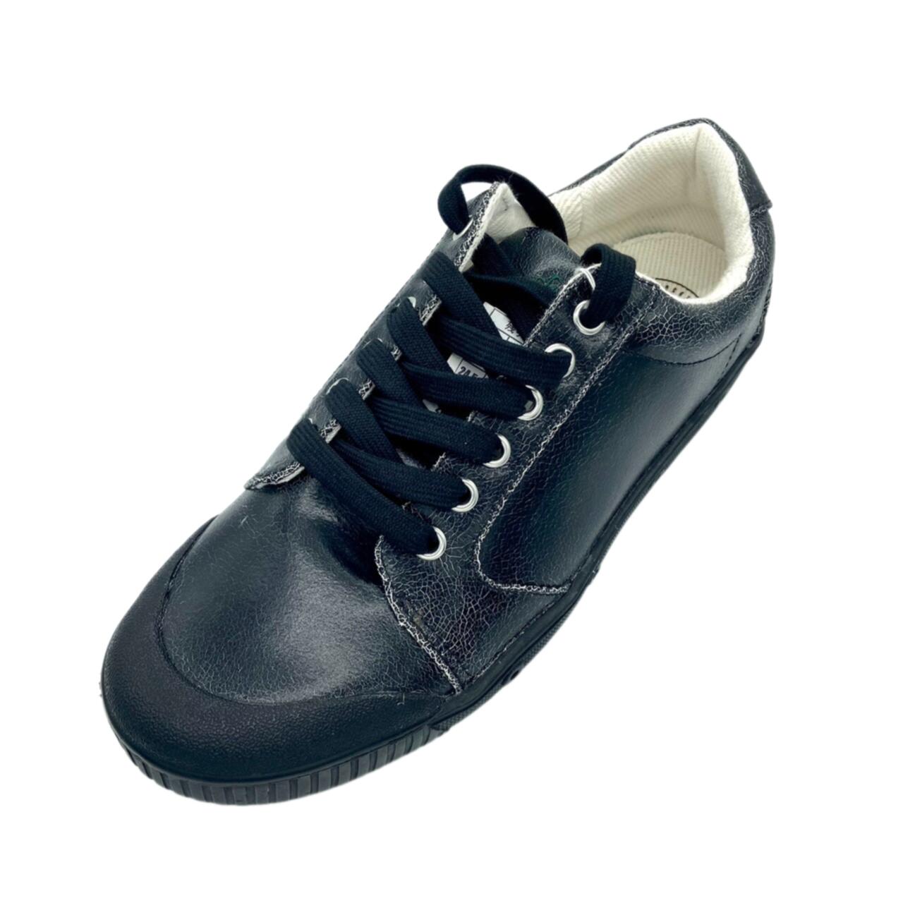 SPRING COURT ץ󥰥ȡC2N-CL13 CRACKLED BLACK åɥ쥶 ֥åˡ å 쥶 ...