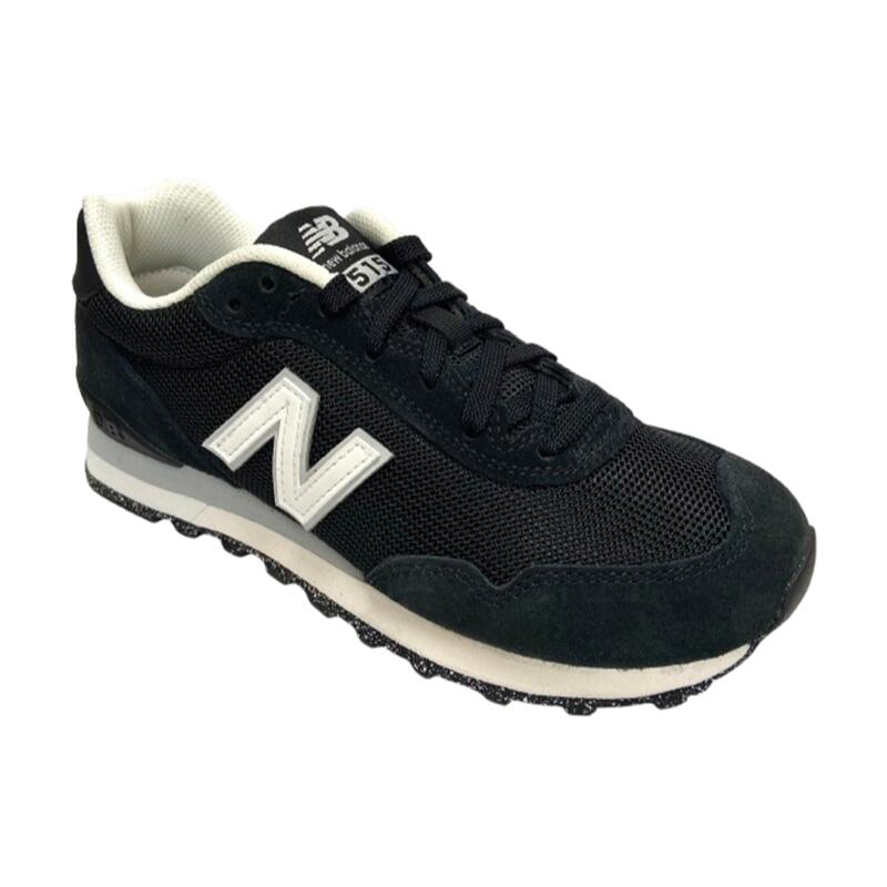 乐天商城 - 【 NewBalance ニューバランス 】WL 515 BLK ブラックスニーカー ウォーキング ランニング 歩きやすい 履きやすい 疲れにくい 紐靴 ユニセックス NB婦人靴 レディースシューズ 軽量 軽い おしゃれ かわいい レトロ クラシック 新色 B幅 やや細幅