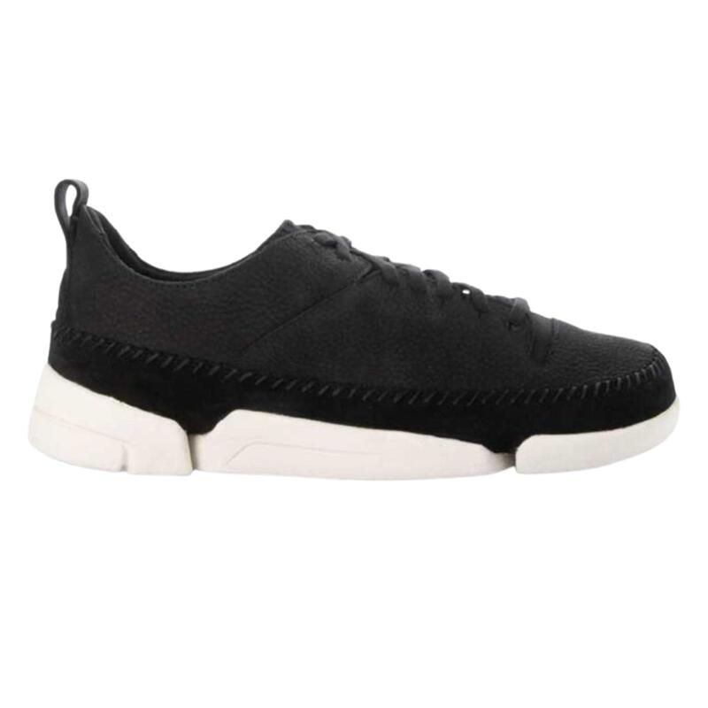 乐天商城 - 【Clarks クラークス】798J Trigenic2 Tact トライジェニック2タクト ブラック天然皮革 セメンテッド式 履きやすい 歩きやすい 疲れにくい 屈曲性 クッション性メンズ 紳士靴 スニーカー カジュアル シンプル 旅行 ウォーキング おしゃれ 父の日