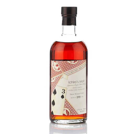 Hanyu Ichiro's Malt Card three of spades / 羽生 イチローズ モルトカード スリー オブ スペーズ Hanyu Ichiro's Malt Card three of spades / 羽生 イチローズ モルトカード スリー オブ スペーズ