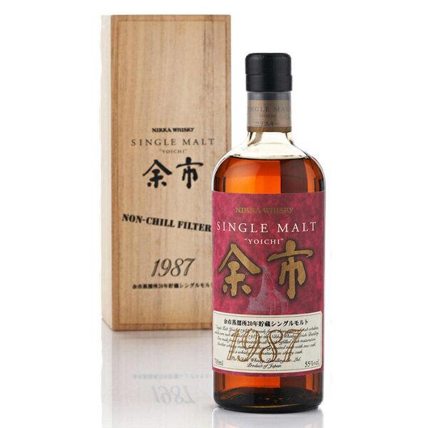 ニッカ　余市　ウイスキー Nikka Yoichi 1987 20 Year Old / ニッカ 余市 1987 20年