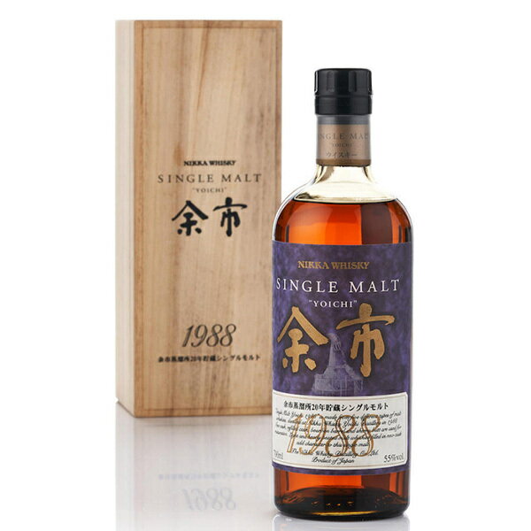 Nikka Yoichi 1988 20 Year Old / ニッカ 余市 1988 20年