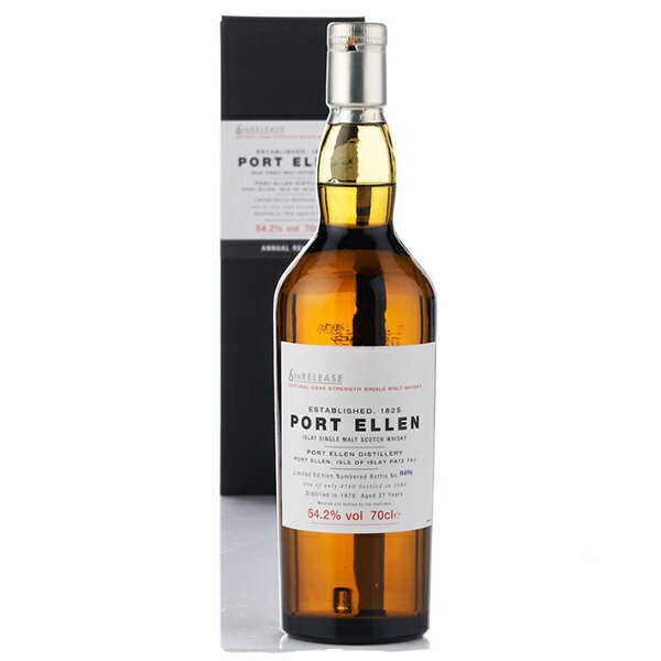 Port Ellen 1978 27 Year Old 6th Release / ポートエレン 1978 27年 6th リリース