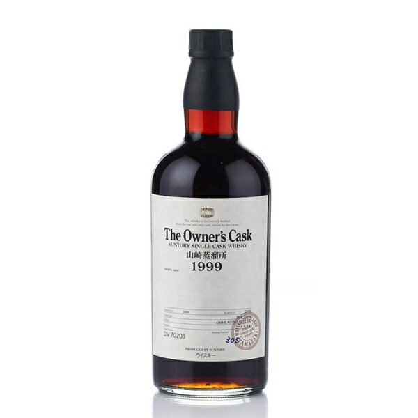 Yamazaki 1999 The Owner`s Cask #DV70208 / 山崎 1999 ザ オーナーズカスク #DV70208