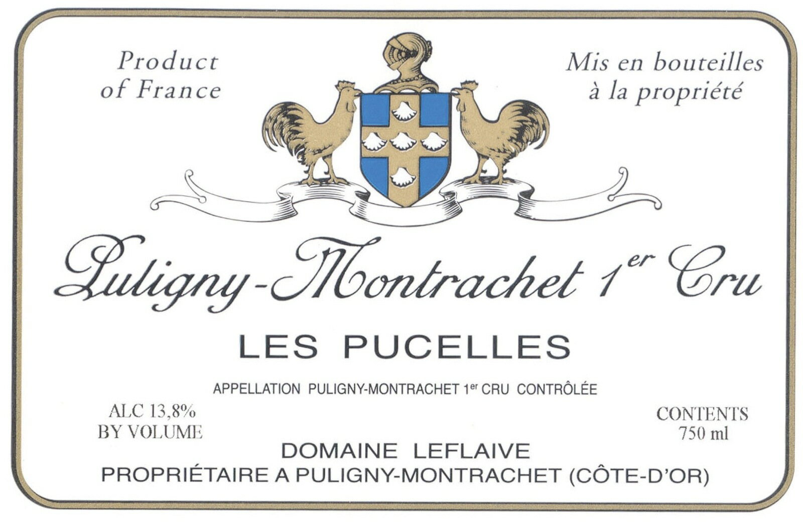 Puligny-Montrachet Les Pucelles Leflaive 1999 x 6 / ピュリニー　モンラッシェ　レ　ピュセル　ルフレーヴ　1999 x 6