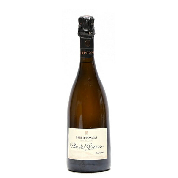 Philipponnat Clos des Goisses Champagne 1959 / フィリポナ クロ デ ゴワス シャンパーニュ1959