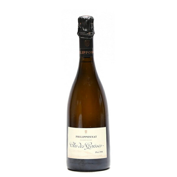 Philipponnat Clos des Goisses Champagne 1986 / フィリポナ クロ デ ゴワス シャンパーニュ1986