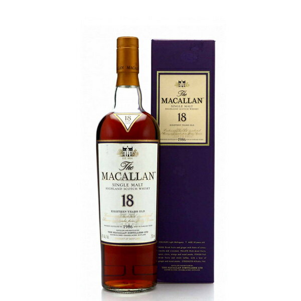 Macallan 1986 18 Year Old / マッカラン 1986 18年