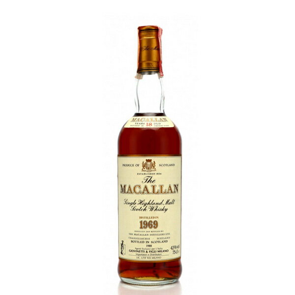 Macallan 1969 18 Year Old / ޥå 1969 18ǯ