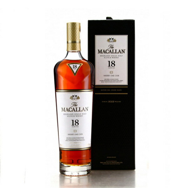 Macallan 18 Year Old Sherry Oak 2022 Release / マッカラン 18年 シェリーオーク 2022 リリース