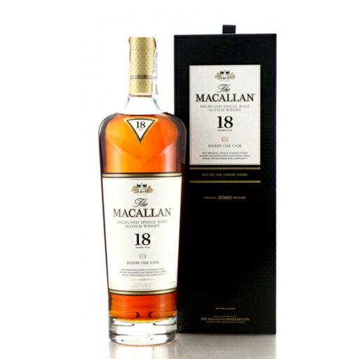 Macallan 18 Year Old Sherry Oak 2020 Release / マッカラン 18年 シェリーオーク 2020 リリース Macallan 18 Year Old Sherry Oak 2020 Release / マッカラン 18年 シェリーオーク 2020 リリース
