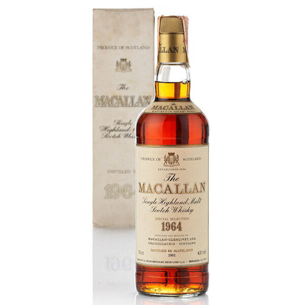 Macallan 1964 18 year old / マッカラン 1964 18年