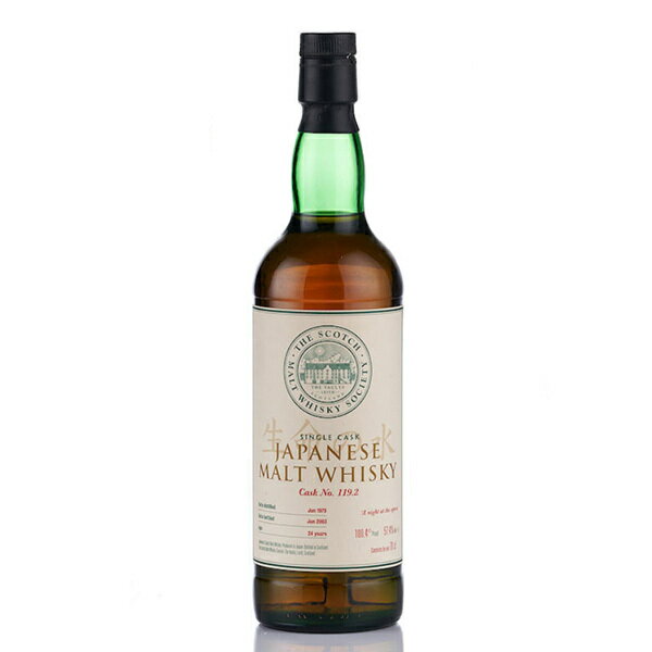 Yamazaki 1979 SMWS 24 Year Old 119.2 /  1979 åȥ 24ǯ 119.2