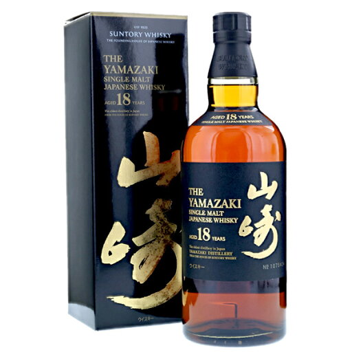 Yamazaki 18 Year old Single Malt / 山崎 18年 シングルモルト Yamazaki 18 Year old Single Malt / 山崎 18年 シングルモルト