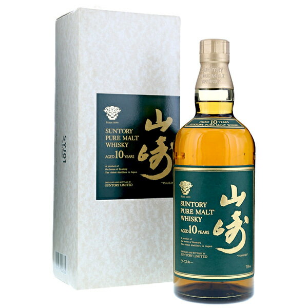 Yamazaki 10 Years Pure Malt Green label / 山崎 10年 ピュア モルト 緑 ラベル