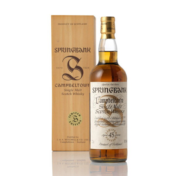 スプリングバンク Springbank Limited Edition 45 year old / スプリングバンク リミテッド エディション 45年