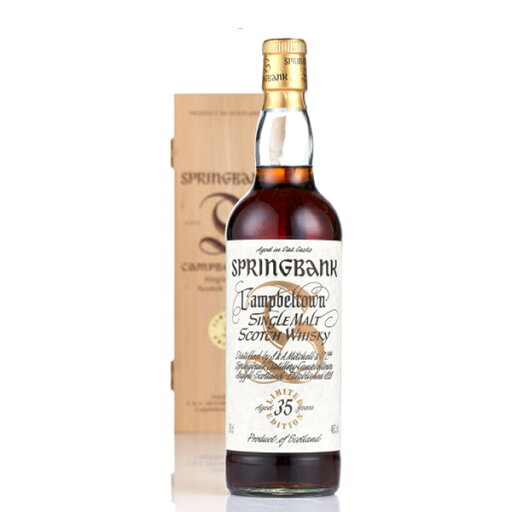 Springbank Limited Edition 35 year old / スプリングバンク リミテッド エディション 35年 Springbank Limited Edition 35 year old / スプリングバンク リミテッド エディション 35年