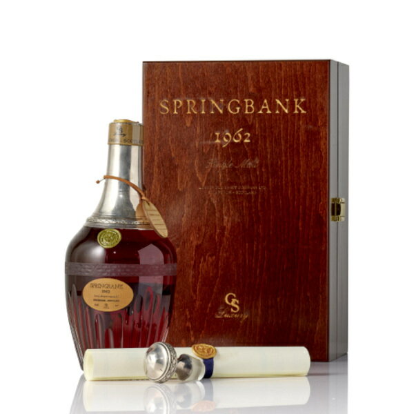 Springbank 1962 Decanter / スプリングバンク 1962 デキャンタ