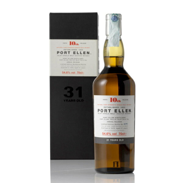 Port Ellen 10th Annual Release 1978 31 year old / ポートエレン 10周年 リリース 1978 31年