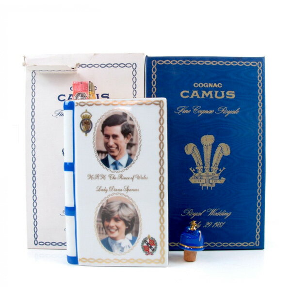 Camus Cognac Royal Wedding 1981 / J~ RjbN C EGfBO 1981