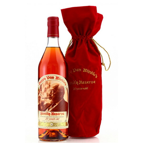 Pappy Van Winkle 20 Year Old Family Reserve 2013 / パピー ヴァン ウィンクル 20年 ファミリー リザーブ 2013 . 商品説明 The zenith of luxury bourbon whiskey, Pappy van Winkle's 20 Year Old Family Reserve Bourbon is perhaps the most sought-after Kentucky whiskey of the last twenty years. An iconic and enigmatic bottling that represents the pinnacle of sophisticated sippingbourbon, Pappy 20 is the definition of fine and rare and its profile is nothing short of extraordinary.75cl/45.2% Fine and Rare specializes in fine and rare wines, champagne and spirits, exactly the kind of products you are looking for, our sources are mainly Chateaux and Domains, private wine cellars and other reliable wine companies in Europe to ensure the authenticity of our wines - Fine and Rareは希少な格付けワイン、シャンパンやスピリッツを中心に取り扱っており、お客様にぴったりの商品をご案内致します。また、安心してご利用いただくために主にヨーロッパのシャトーやドメーヌなど、信頼性の高い生産者より商品を買い付けております。Sourced from an excellent temperature controlled private cellar In France, where it has been stored since release リリース以降、最適温度に調整されたフランスのプライベートセラーで保管されています。 1