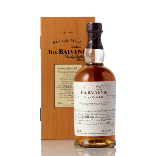 Balvenie 1968 32 Year Old Cask #7294 / バルヴェニー 1968 32年カスク #7294