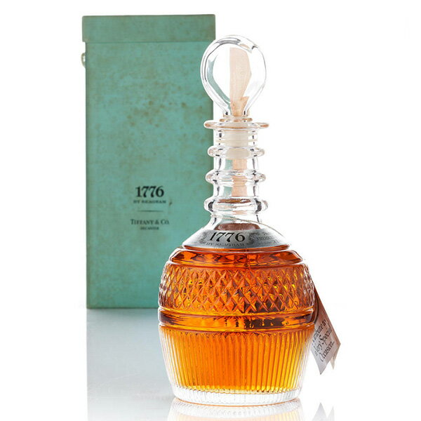 Seagram 1776 American Whisky Tiffany Decanter / シーグラム 1776 アメリカンウイスキー ティファニー デキャンタ
