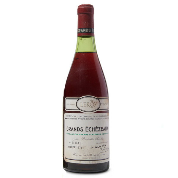 Grands Echézeaux Domaine de la Romanée-Conti 1976 /  ...