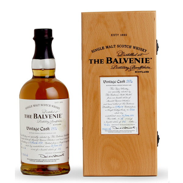 The Balvenie Vintage Cask 1976 / ザ バルヴェニー ヴィンテージカスク 1976