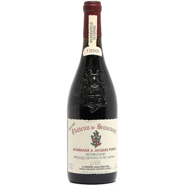 Chateauneuf du Pape Hommage à Jacques Perrin 2016 / シャトーヌフ デュ パプ オマージュ ア ジャック ペラン 2016