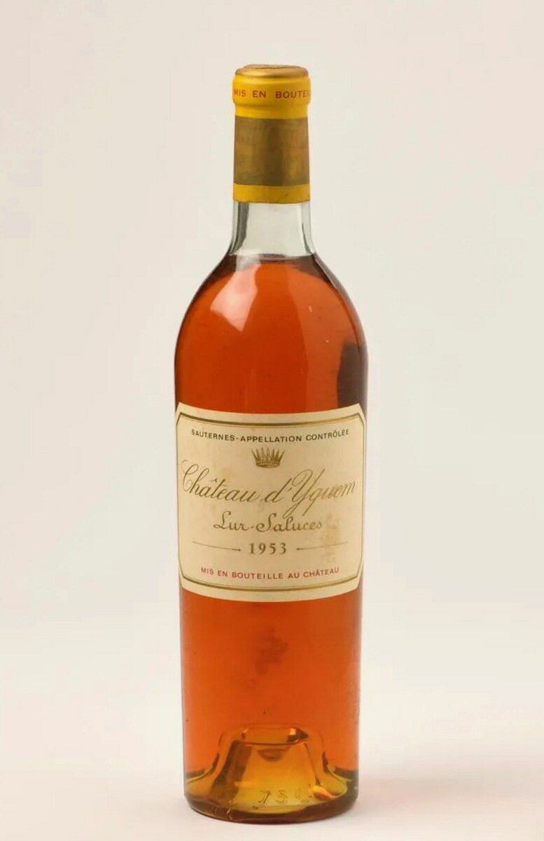 シャトー ディケム　Chateau D'Yquem 1953