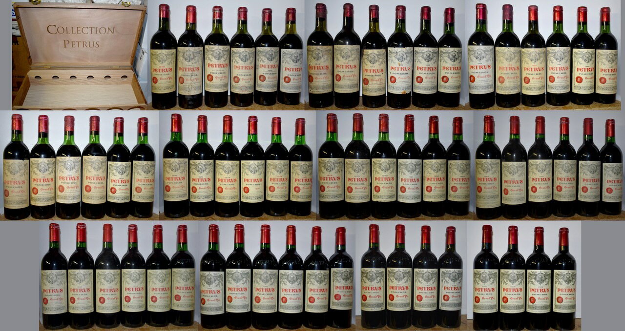 ڥȥ她19452010쥯 / Petrus collection 19452010 ( 63 bottles )