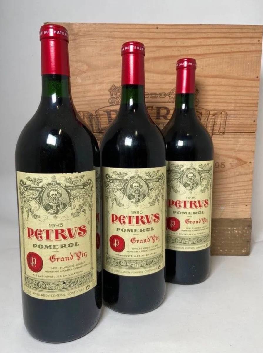 Petrus 1995( 1,5Liters ) 1995 x 3 / ペトリュス　1995 x 3