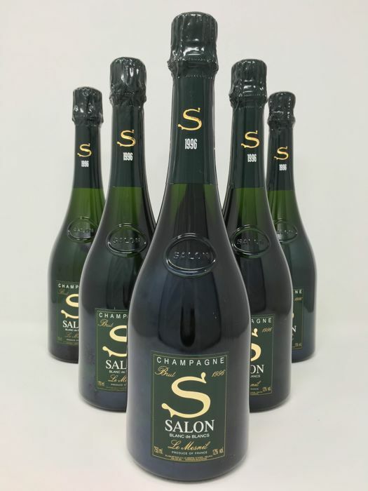 CHAMPAGNE SALON 1996 case of 6 / シャンパーニュ サロン 1996 X 6