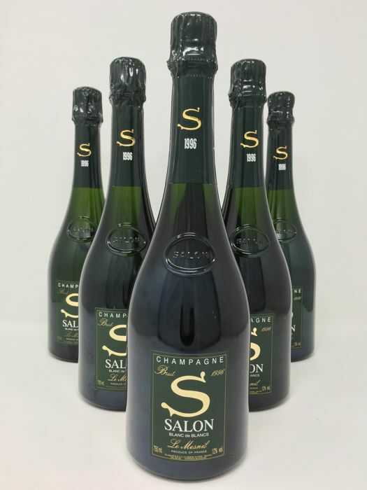 CHAMPAGNE SALON 1996 case of 6 / シャンパーニュ　サロン　1996 X 6