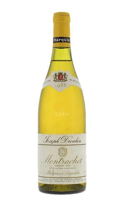 Montrachet Drouhin Marquis de Laguiche 2008 / モンラッシェ　ドルーアン　マルキ　ド　ラギッシュ　2008 . Fine and Rareは希少な格付けワイン、シャンパンやスピリッツを中心に取り扱っており、お客様にぴったりの商品をご案内致します。また、安心してご利用いただくために主にヨーロッパのシャトーやドメーヌなど、信頼性の高い生産者より商品を買い付けております。不良や異常のある場合は商品のお届けから8日以内にFine and Rareまでお知らせくださいませ。Fine and Rare specializes in fine and rare wines, champagne and spirits, exactly the kind of products you are looking for, our sources are mainly Châteaux and Domains, private wine cellars and other reliable wine companies in Europe to ensure the authenticity of our wines, Fine and Rare must be notified of any defects or irregularities no later than 8 days after the collection of the receipt of the goods. 1