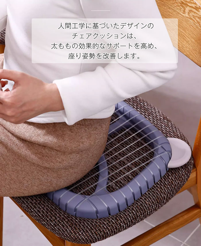 【楽天スーパーSALE】蒸れない しっかりサポート 体圧分散 ク 冷却パッド クッション 洗える チェアクッション メッシュ おしゃれ 再利用可能 椅子用 [3]