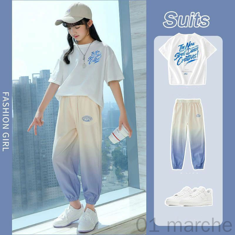 夏の習い事にぴったり ひんやり涼感キッズウェア 動きやすいデザインでダンスレッスンも快適 女の子向けおしゃれセット 親子で選べる人気商品 2