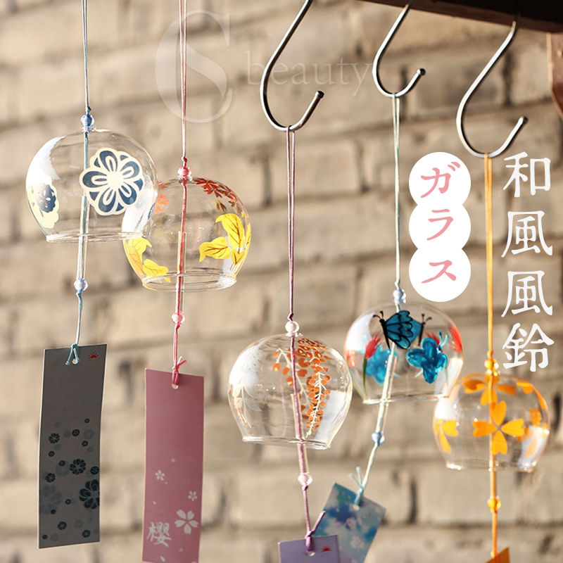 樂天商城 - 風鈴 江戸風鈴 和風風鈴 ガラス風鈴 手作り風鈴 風鈴祭り 風鈴まつり 澄んだ音 厄除け 幸運をもたらす 涼しい感じ おしゃれ 窓屋根飾り 室内外兼用 おみやげ ギフト 短冊付きギフト 短冊付き プレゼント ギフト おみやげ 贈り物 飾り物
