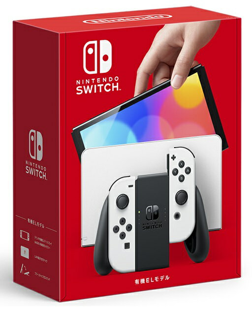 有機白 Nintendo Switch【有機ELモデル】 Joy-Con(L)/(R) ホワイト