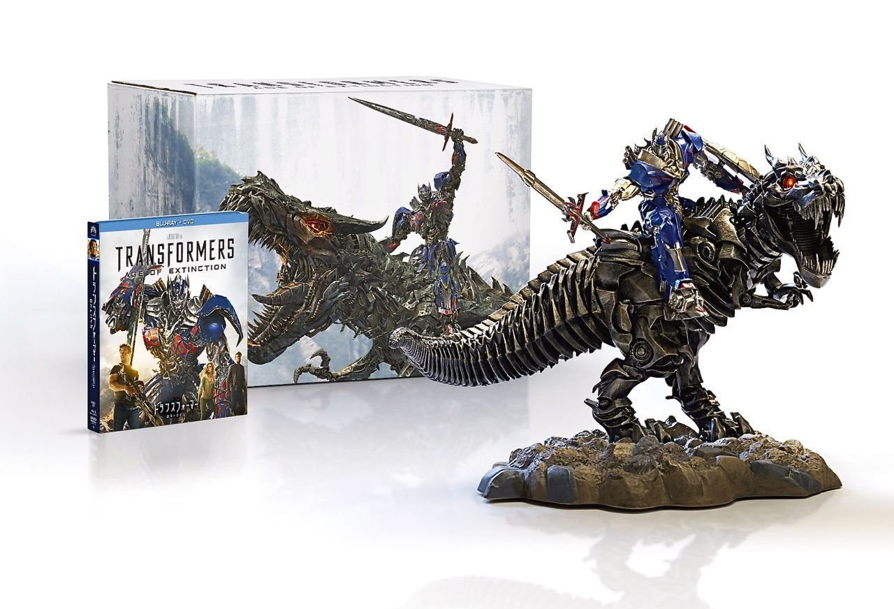 【新品・未開封】【3000個限定】トランスフォーマー/ロストエイジ ブルーレイ+DVD ダイノライドオプテ..