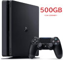 黒PlayStation 4 ジェット・ブラック 500GB (CUH-2200AB01) ソニー PS4 黒 500ギガ 4948872414647