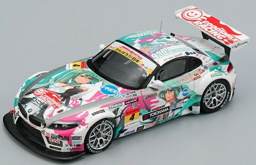 【新品】1/43 初音ミク GOODSMILE BMW Z4 2011 セパン初優勝 Ver. グッドスマイルカンパニー 4560392842047