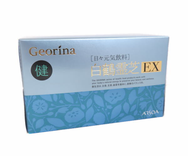 アルソア　ARSOA　Georina　ジオリナ　白鶴霊芝EX　（50ml×10本）白鶴霊芝 と 昆布のチカラ　賞味期限：2024年3月のサムネイル