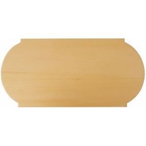 ファインホームのトールペイント用無塗装白木素材　プラーク　600×290 　cw-272