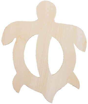 ファインホームのトールペイント用無塗装白木素材　ホヌ大シナ合板タイプ 　cw-351