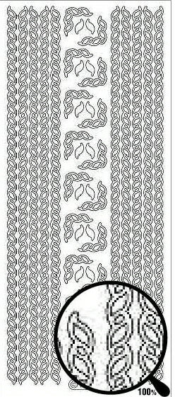 スターフォームアウトラインステッカーゴールド　1061G