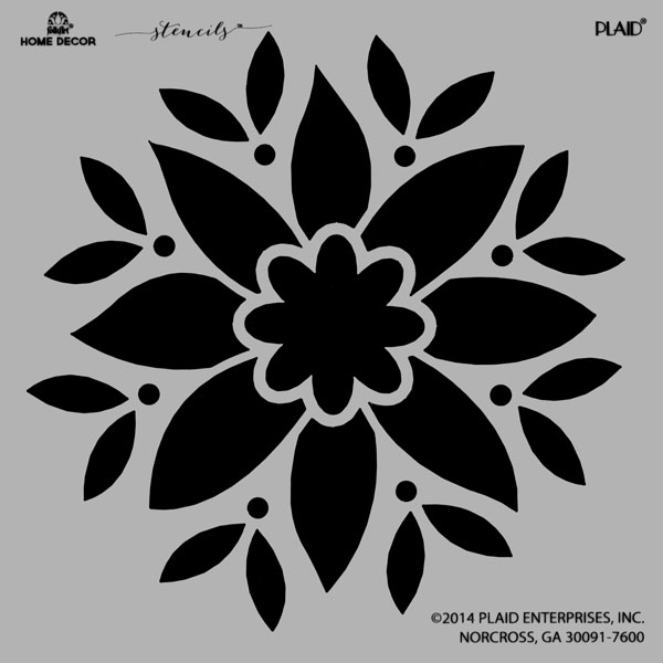 PLAID　ステンシルシート　 603-4955　繰り返し使えるステンシルシート